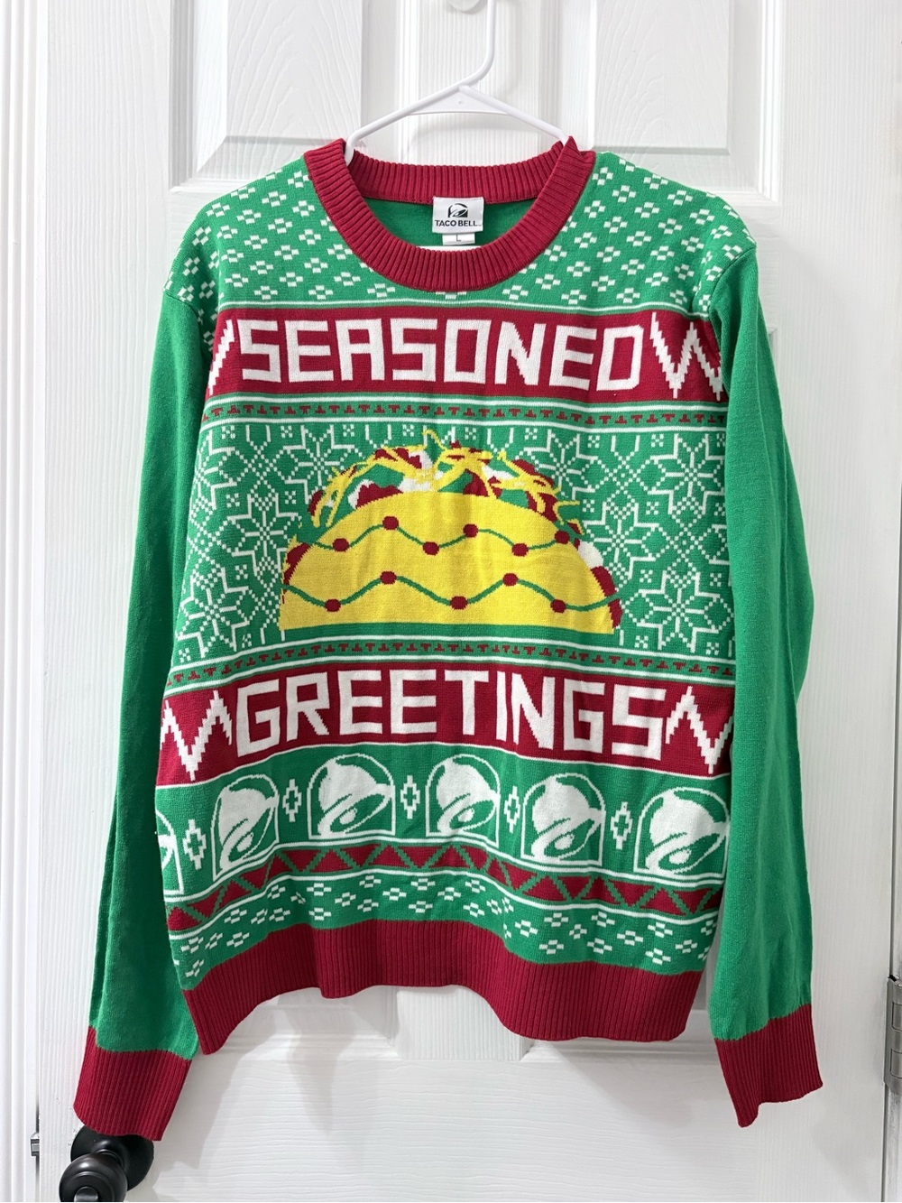 Taco Bell Ugly Christmas Sweater